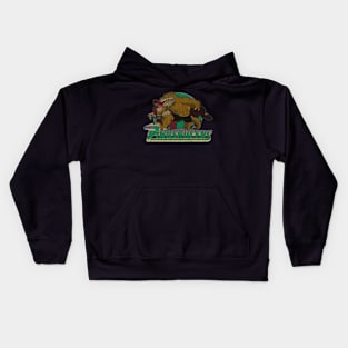 80s Dinosaurces Vintage Kids Hoodie